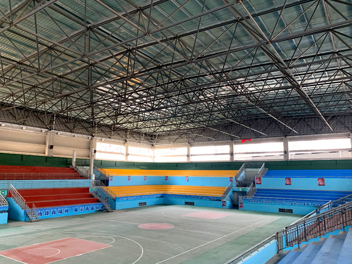 昌吉富川体育馆网架